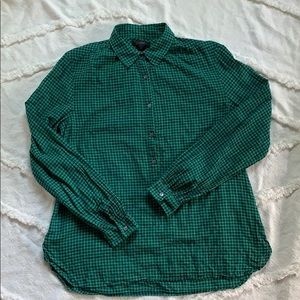 J Crew popover blouse